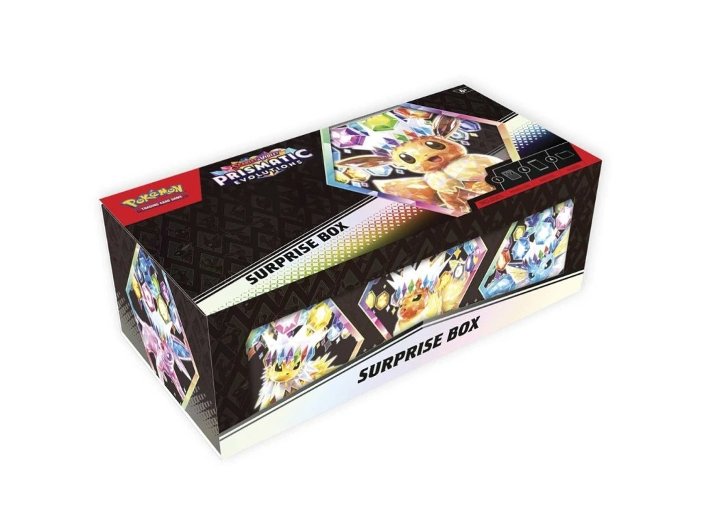 Prismatic Evolutions Surprise Box